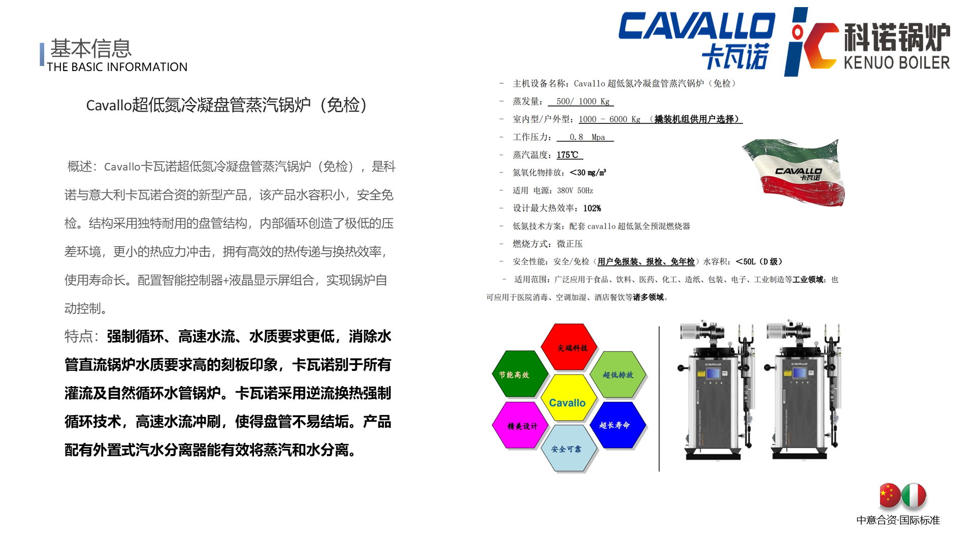 CAVALLO超低氮冷凝盘管蒸汽锅炉（免检50L）-详情4